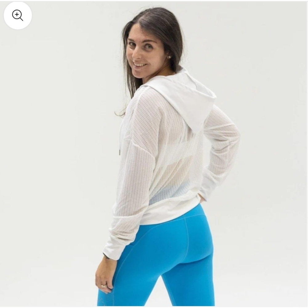 Senita Athletics Champion Mesh Hoodie - BLACK